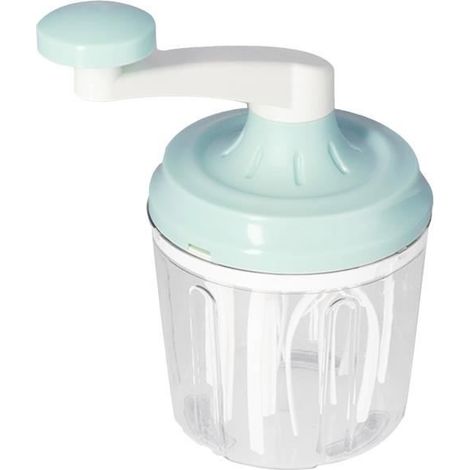 Batteur à main 1200 ml avec fouet - Antidérapant - Réduction du bruit - Matériau ABS (1/4)