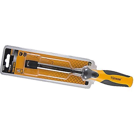 HOTECHE formon bisel 14 mm con mango c/ vanadio blister , Formón biselado 380114. Para trabajos en madera. - Acero, polipropileno y plástico. - 160 x 40 x 40 mm. Hoja de 14 mm. - N