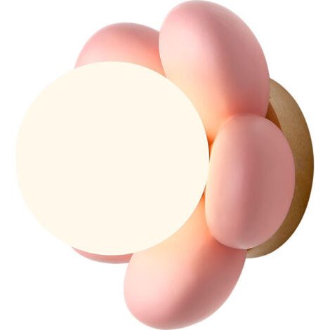 Semplice applique da parete in stile pastorale, lampadina G9 a luce calda, design nordico creativo, lampada da comodino per studio e camera da letto