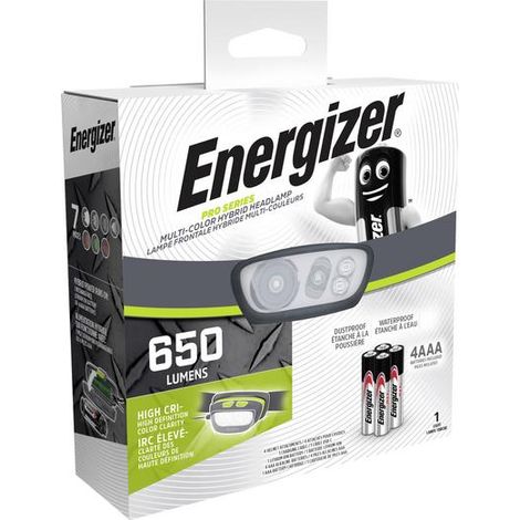 Energizer Pro Series Linterna frontal LED multicolor portátil