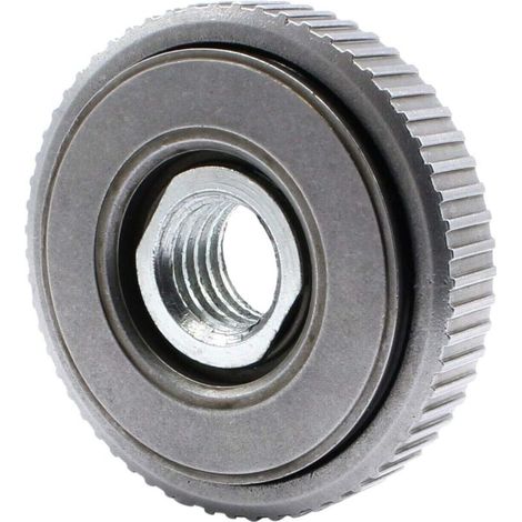 Quick clamping flange / Quick lock / Quick release nut M 14 for all angle grinders, 1 piece for angle grinder - Accessories for quick fastening and loosening