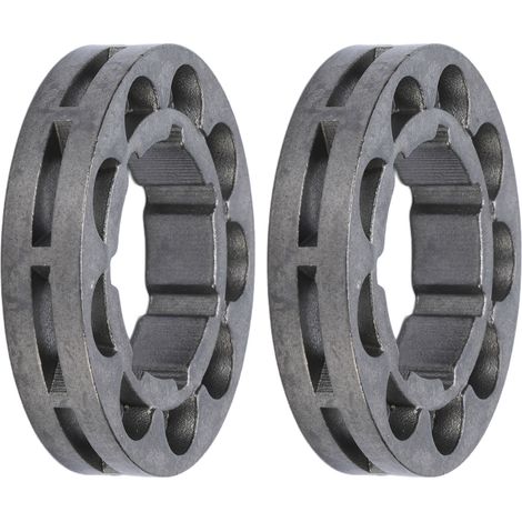 2 pignons de jante 325, 9 dents en fer, remplacement de jante pour tondeuse Jonsered (1/5)