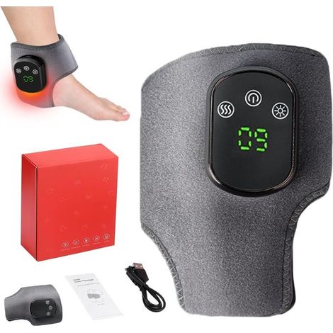 Massage Pieds, Masseur de Cheville, Masseur de Pieds Electrique, DIY Massage pour Chevilles, Talons, Dessus du Pied, Idée Cadeau pour Maman, Papa, pour la maison, le bureau (1/5)