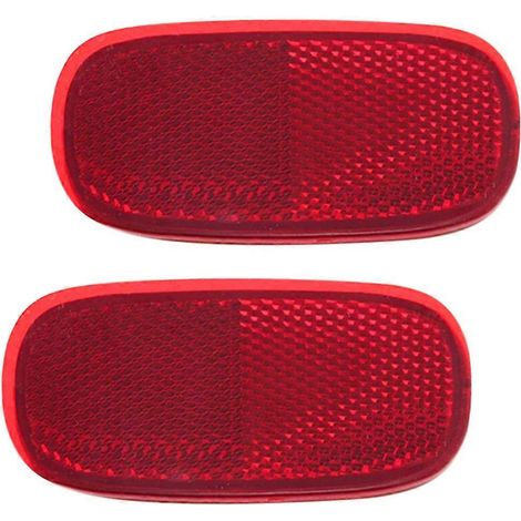 2 réflecteurs de pare-chocs arrière 81910-42010 TO2866101 gauche et droit pour Toyota RAV4 1994-2005 (1/5)