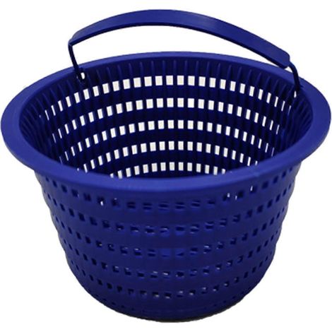 Panier de filtre rond à mailles fines bleues pour le nettoyage de piscine (1/5)