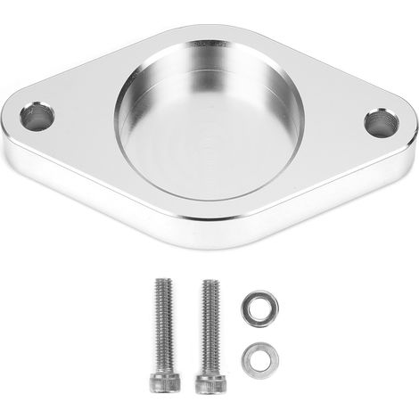 Remplacement de plaque de suppression de résonateur Turbo en aluminium CNC adapté pour Dodge Duramax 11-16argent (1/5)