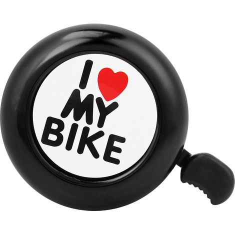 Sonnette pour VTT - Son Pur et Fort, Accessoire Vélo de Montagne Léger (Noir) (1/3)