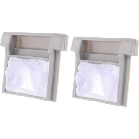 Set di 2 sacchetti filtro in nylon per lavatrice con filtro dell'acqua e trappola per lanugine per una facile manutenzione (1/5)