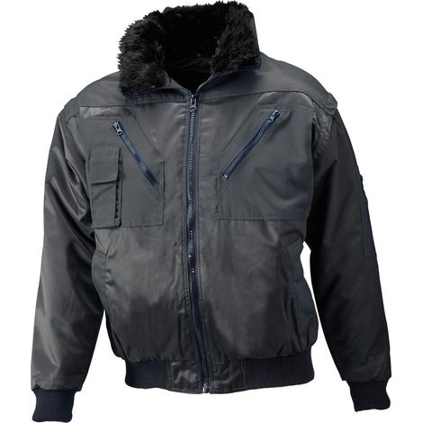Pilotenjacke 4-in-1 Gr. 2XL, schwarz