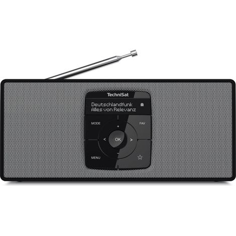 TechniSat DIGITRADIO2S Portátil Digital Negro, Blanco