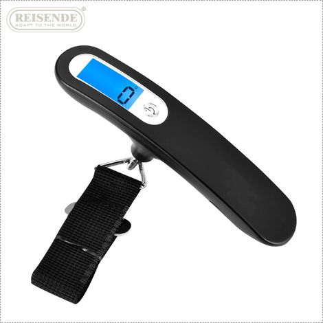 50kg grande poignée balance à bagages balance électronique Portable balance à bagages électronique Portable 153cm noir (1/2)