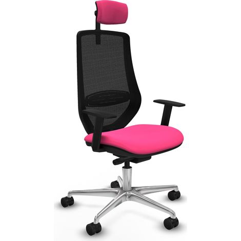 Piqueras y Crespo Mardos Bürostuhl Simili-Leder Rosa