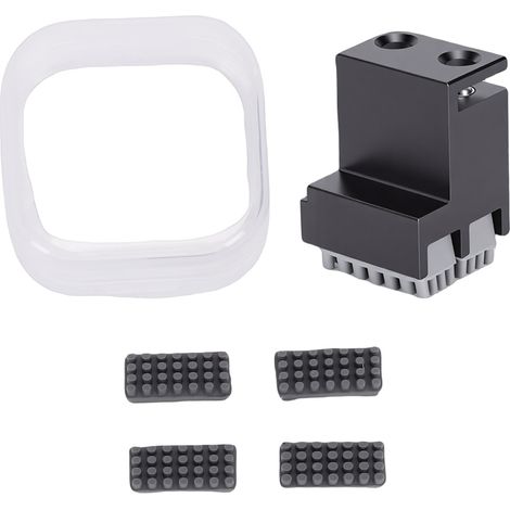 Kit de nettoyage de buses compatible avec les imprimantes 3D Bambu Lab P1P, P1S, X1 et X1E : 1 brosse en alliage d'aluminium et 4 brosses en silicone supplémentaires.