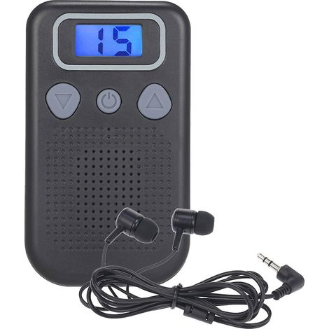 Batteriebetriebener Hörverstärker, In-Ear-Hörverstärkungsgerät mit Kopfhörer für Erwachsene (1/5)
