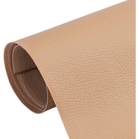 Kit de réparation de patchs en cuir, patchs en cuir auto-adhésifs, NewKhaki (1/5)