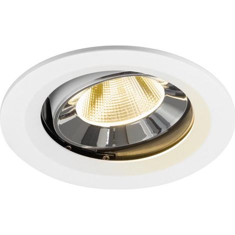 Spot encastré Numinos Move M blanc/chrome 3000K - 20 deg - 1009678