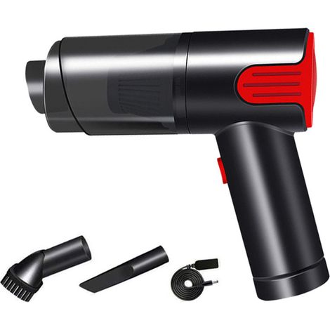 Aspirateur à main sans fil rechargeable, puissant, compact, pour maison, poils d'animaux et voiture (1/5)