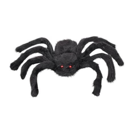 Accessoires d'Halloween pour espaces extérieurs à Araneid : décorations de toiles d'araignée et peluches araignées. (1/5)