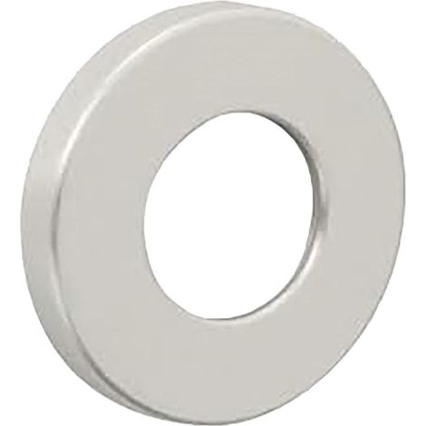 Vachette Rosette 6600 Silber Aluminium 48 mm