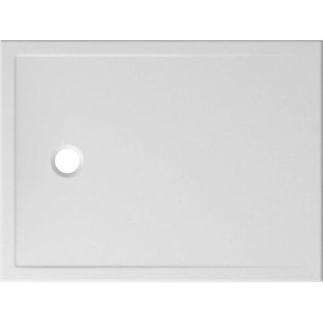 Piatto doccia 90X120 h.3 in ceramica bianco lucido Docciatre di (1/5)