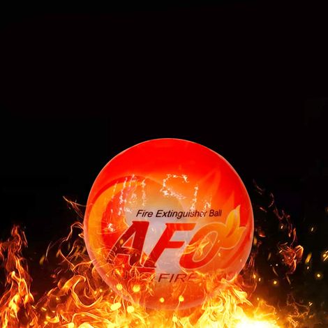 Feuerlöscherkugel 1,3 kg, leicht, sicher, harmlos, automatischer Pulverlöscher (1/5)