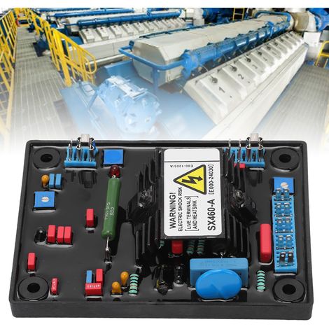 Régulateur de tension d'excitation AVR pour groupe électrogène diesel SX460-A, 95-132 V / 190-264 V (1/5)