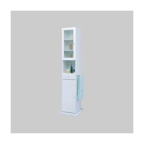 Colonna bagno multiuso girevole cm 42x42x188h