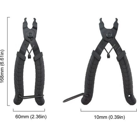 Attrezzo universale per la riparazione di catene di bicicletta, pinze per catene, morsetti per catene, Sprenger. Pinze per catene veloci e multifunzionali per la riparazione di catene di bicicletta. (1/5)