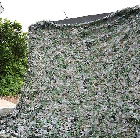 Extérieur Camouflage Cachette Armée Militaire Camo Net Couverture De Voiture Pare-Soleil Tente Stores Filet Militaire , 5x5m (1/5)