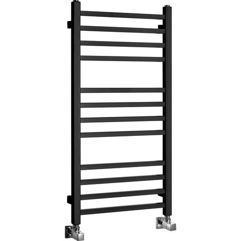 Radiateur de salle de bain METRO 450x890 mm, noir mat (1/5)
