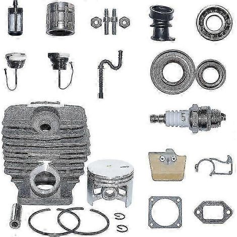 Kit de filtre à air avec joint d'huile de piston 48 mm, compatible avec 036 Ms360 11250201206, cylindre, piston, Br -cdsx( ) (1/4)
