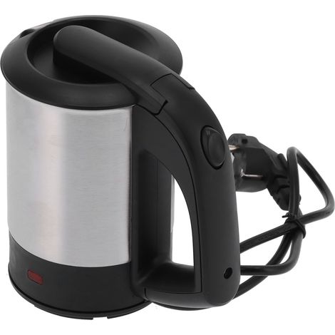Bouilloire électrique miniature 0,5 L en acier inoxydable avec arrêt automatique, idéale pour les voyages et les applications UE 220 V. (1/5)