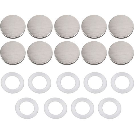 10 Neodym-Scheibenmagnete 30 x 3 mm – sehr stark für Bastelarbeiten, wissenschaftliche Projekte und Dekoration (1/5)