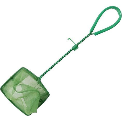 Épuisette pour aquarium, maille ultra-fine, manche long et résistant à la rouille, pour un transfert et un nettoyage faciles et sûrs des poissons. (1/5)