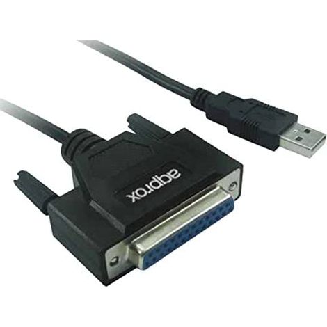 ADAPTADOR USB(A) M A PUERTO LPT H APPROX APPC26 (1/4)