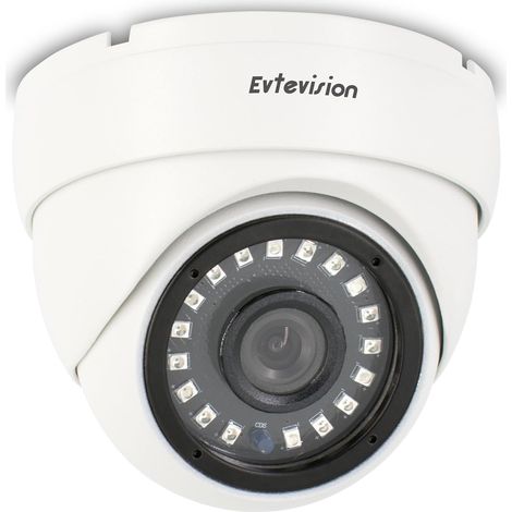 5MP Caméra de Surveillance (Quadbrid 4-in-1 HD-CVI/TVI/AHD/960H Analog CVBS),Caméras Dômes IR Vision Nocturne 65ft, Objectif 2.8mm Vidéo Surveillance IP66 Extérieure Intérieur (1/5)
