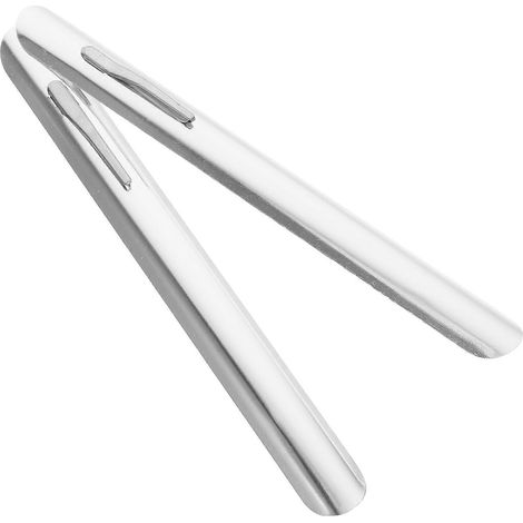 Ramasse-miettes de table en acier inoxydable, compatible avec les restaurants et les cafés, 15 x 1,5 x 0,2 cm, lot de 2 (1/5)