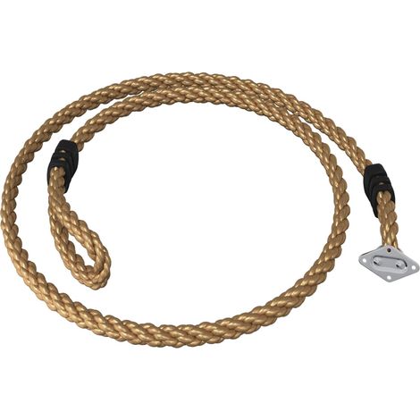 Kletterseil Braun Ø25 x 305 mm Nylon vidaXL