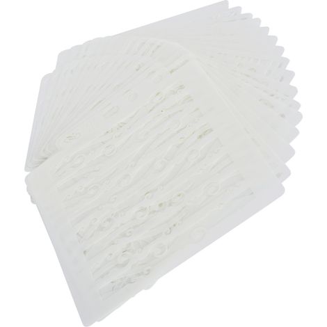 Ensemble de 16 pièces comprenant des gabarits de mandala, des bordures en dentelle pré-dessinées, des gabarits à dessin à la règle, du masquage, des gabarits creux et des moules à motifs à pulvériser. (1/5)