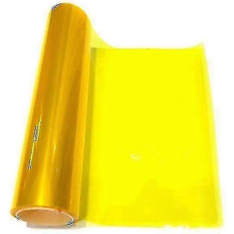 Film autocollant teinté jaune pour phares et feux arrière de voiture (2025) - Effet fumé mat - Autocollant à couleur changeante (1/5)