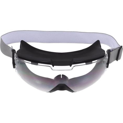 Lunettes de Sécurité Noires en PC avec Lentilles Interchangeables Couleur Aléatoire (1/5)