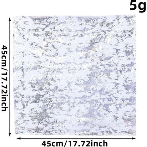 Nappe en rouleau de maille dorée, matériau de décoration de fond pour table, ambiance de fête, set de table, accessoires de table, V1-15 carré argenté (1/5)