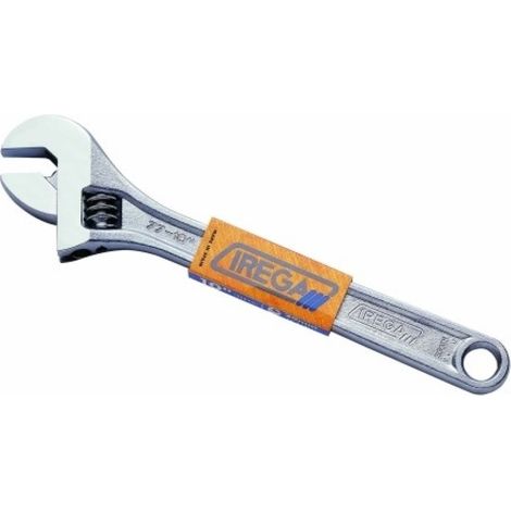 Llave ajust. m/cent 18" cromada irega (1/3)