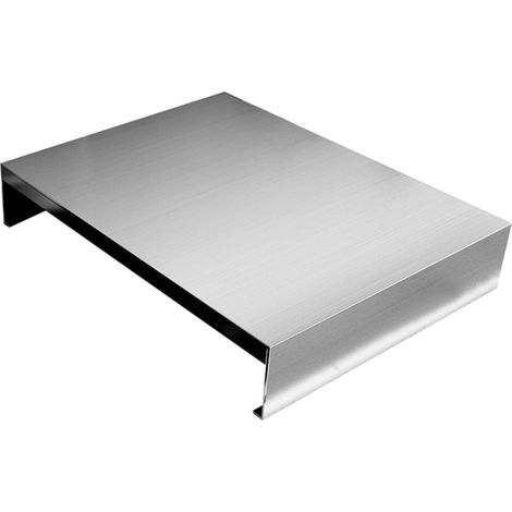 Protector de acero inoxidable para cocina de gas, cubierta de acero inoxidable para cocina de gas, cubierta protectora para olla arrocera, cocina de inducción y refrigerador (30 x 40 x 5 cm), color pl (1/5)