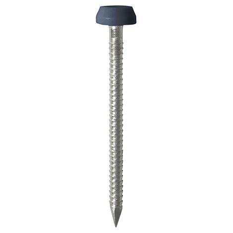 TIMCO Polymer Headed Pins A4 Stainless Steel Anthracite Grey - 30mm