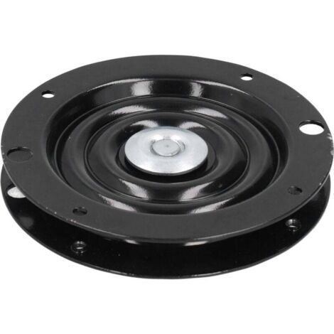 Jeffergarden Replacement Swivel Ball Bearing Plate Full Bead Seat Swivel Turntable Bearing for Furniture Chairs Bar Chairs 6 Inch (1/4)