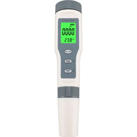 Testeur De Qualité De L'eau 3 En 1 PH TDS Température Pour Piscine Aquarium-KZQ (1/5)
