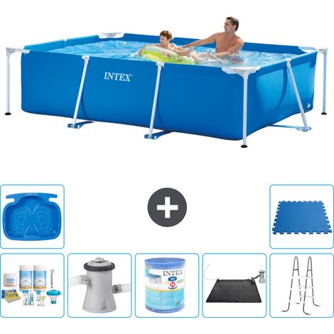 Intex Piscina con struttura Rettangolare - 260x160x65 cm - 7-pezzi  S30099 (1/5)