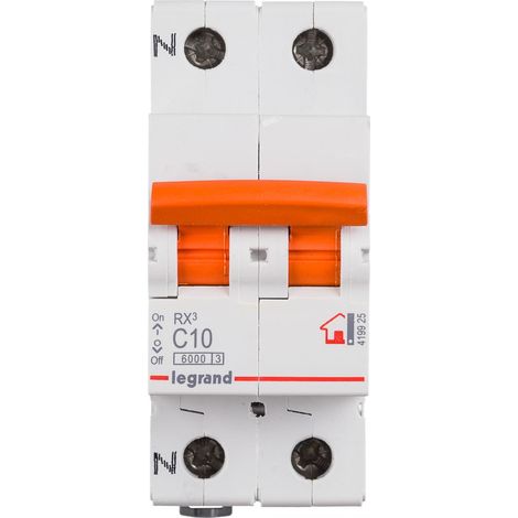 LEGRAND 419930  Leistungsschaltergehäuse RX3 1P + N 6kA 40A (1/2)