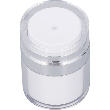 Pot de Crème Vide 30ml en Plastique, Distributeur de Lotion Épaississant, Récipient de Maquillage Étanche à Vide (1/5)